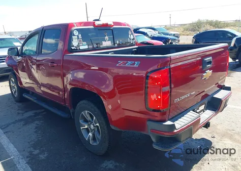 2018 Chevrolet Colorado Z71 из США, поврежденный, VIN 1GCGSDEN5J1308006